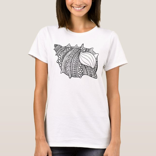 Inspiriert Doodle T-Shirt (Vorderseite)