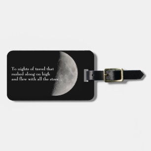 Inspiriert durch den Mond und das Rilke Gepäckanhänger