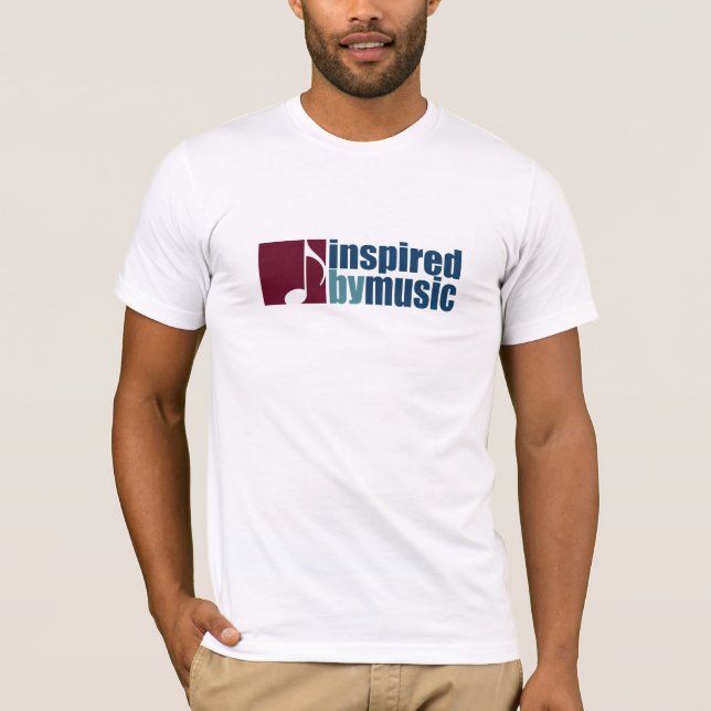 inspiriert durch Musik T-Shirt (Vorderseite)
