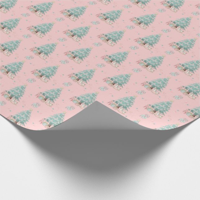 Inspiriert durch Nutcracker Weihnachtswrapping Pap Geschenkpapier (Ecke)