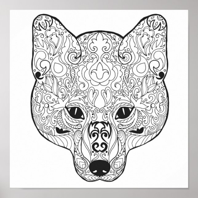 Inspiriert Fox Head 2 Poster (Vorne)