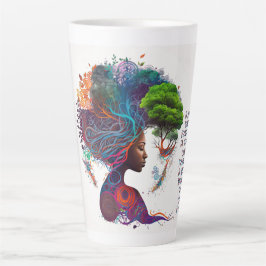 Inspiriert Glitzer und Gold Latte-Tasse Milchtasse