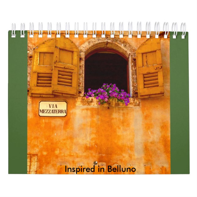 Inspiriert in Belluno Kalender (Titelbild)