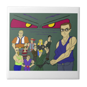 inspiriert Klassenkameraden Fliese