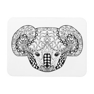 Inspiriert Koala Bear Magnet