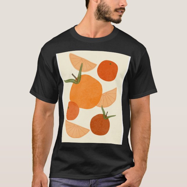 Inspiriert: Moderne Abstrakte Formen T-Shirt (Vorderseite)