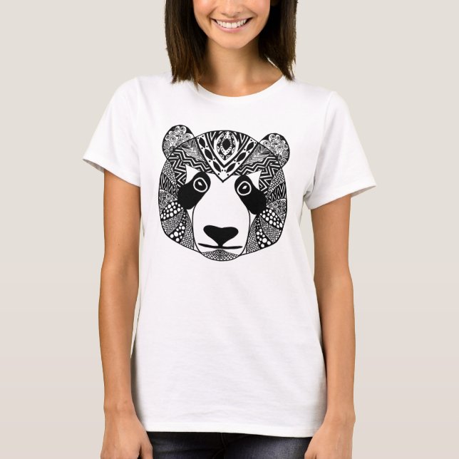 Inspiriert Panda T-Shirt (Vorderseite)