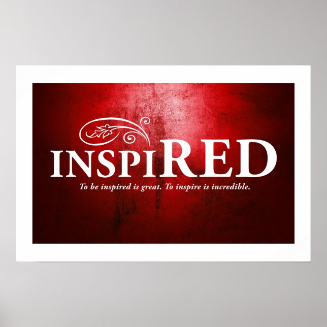 Inspiriert Poster (Vorne)