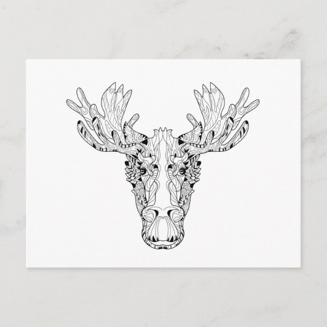 Inspiriert Postkarte (Vorderseite)