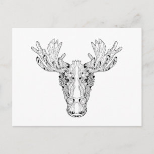 Inspiriert Postkarte