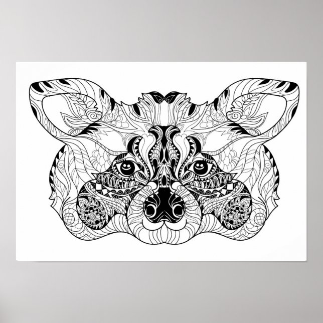 Inspiriert Raccoon 2 Poster (Vorne)