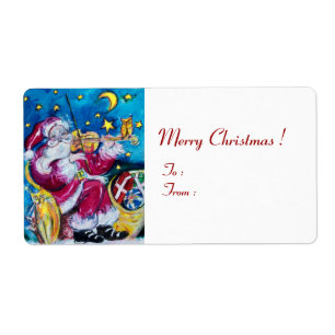 INSPIRIERT SANTA SPIELEN VIOLIN Weihnachtsrot Weiß