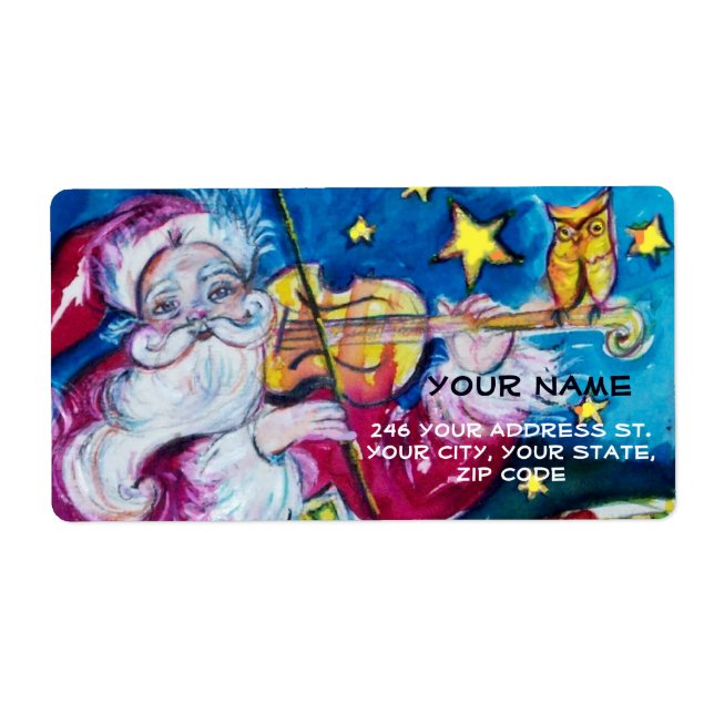 INSPIRIERT SANTA SPIELVIOLIN MIT EIGENEN Weihnacht (Vorne)