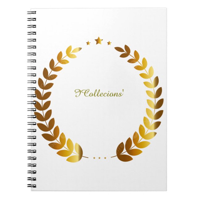 Inspiriert Spiral Foto Notebook Notizblock (Vorderseite)