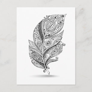 Inspiriert Stammesfresser Postkarte