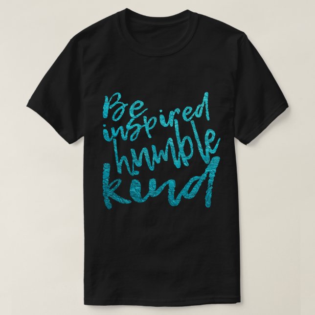 Inspiriert T-Shirt (Design vorne)
