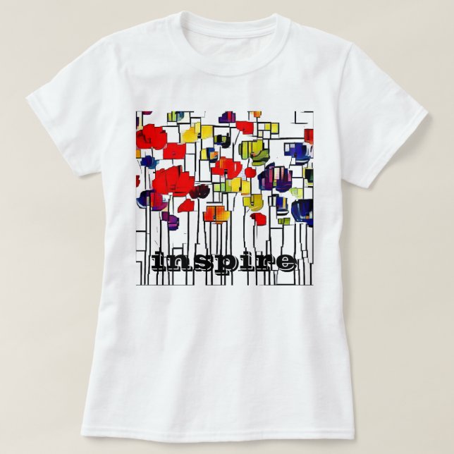 INSPIRIERT T - Shirt (Design vorne)