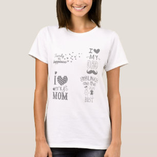 Inspiriert Textanzeige-Design T-Shirt
