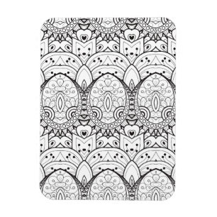 Inspiriert Tribal-Illustration Magnet
