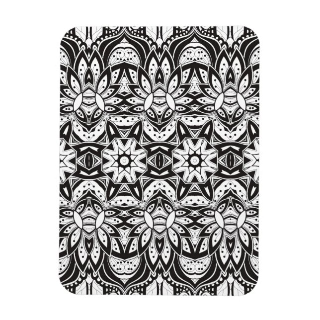 Inspiriert Tribal Style Illustration Magnet (Vertikal)
