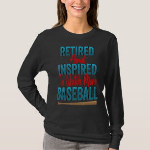 Inspiriert, um mehr Baseball-Vater zu sehen T-Shirt