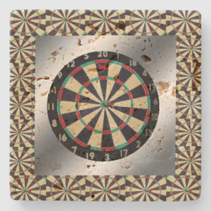 Inspiriert von Darts the Game, Steinuntersetzer