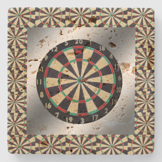 Inspiriert von Darts the Game, Steinuntersetzer (Vorderseite)