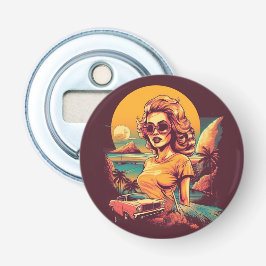 Inspiriert von den 50er Jahren, Retro-Vintage Flaschenöffner