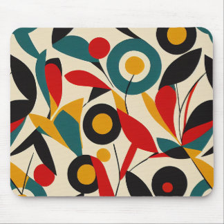 Inspiriert von der Mitte des Jahrhunderts Mousepad