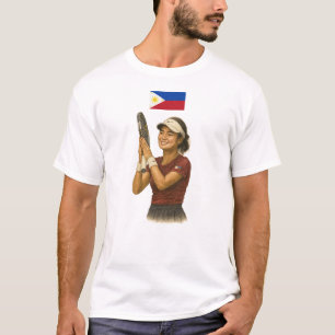 Inspiriert von Filipino Tennis Superstar Alex Eala T-Shirt