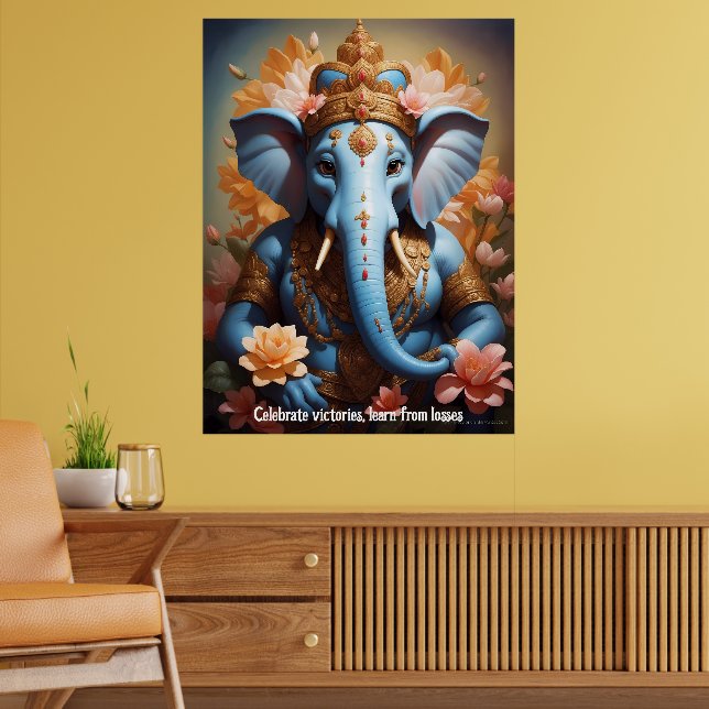 Inspiriert von Lord Ganesha Poster (Wohnzimmer 2)