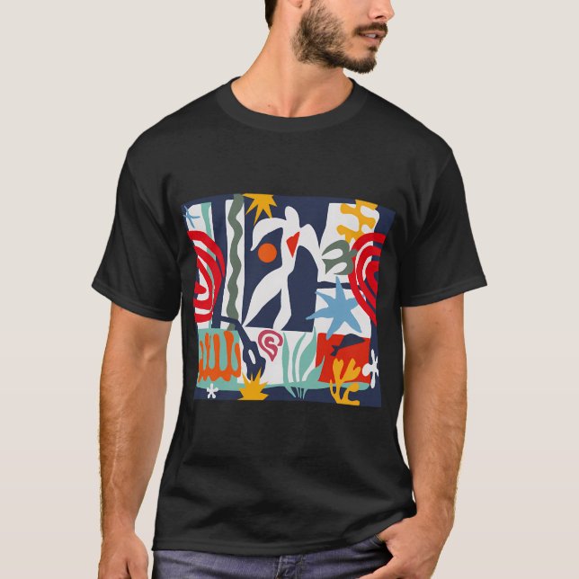 Inspiriert von Matisse T-Shirt (Vorderseite)