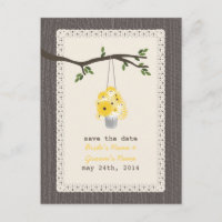 Inspiriert Wildblumen-Dose Save the Date