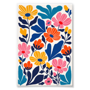 Inspirierte Abstrakte zeitgenössische blorische Zu Fotodruck