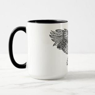 Inspirierte Adler-Eule Tasse