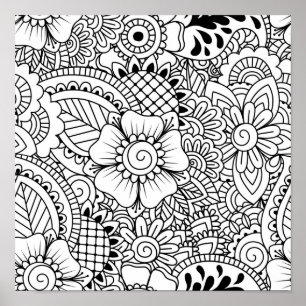 INSPIRIERTE BLUME 2 POSTER