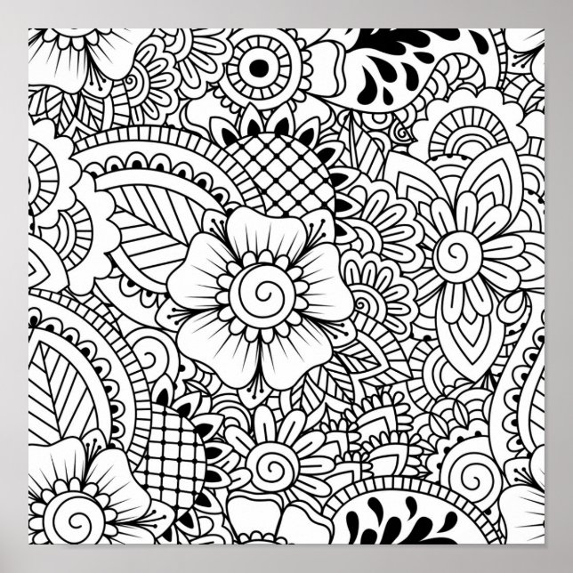 INSPIRIERTE BLUME 2 POSTER (Vorne)