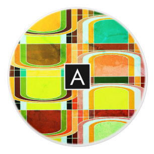 Inspirierte Funky Retro Keramikknauf