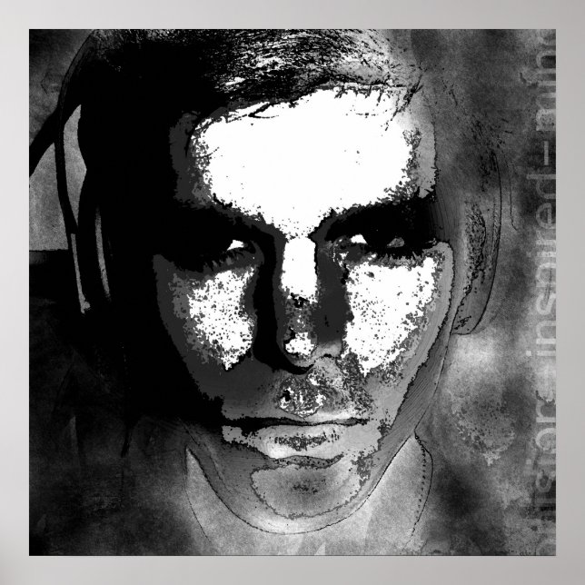 Inspirierte Gedankenabdeckung Poster (Vorne)