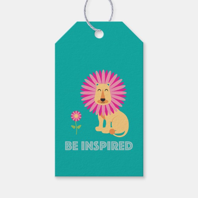 Inspirierte Geschenkmarke Geschenkanhänger (Vorderseite)