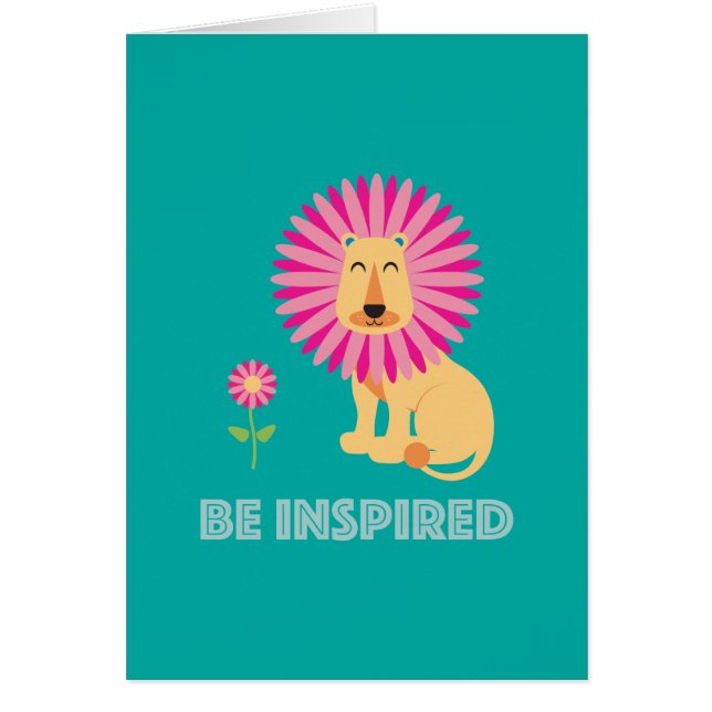 Inspirierte Grußkarte (Vorne)