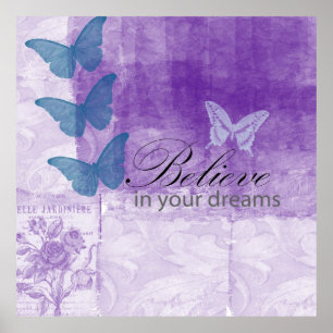 Inspirierte Lilac Dreams Poster