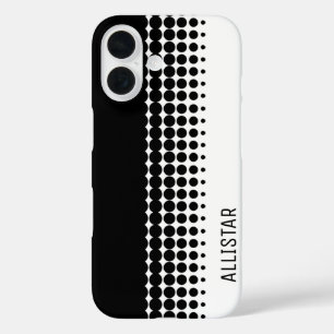 Inspirierte Retro-Schwarz-Weiß-Version 60 iPhone 16 Hülle