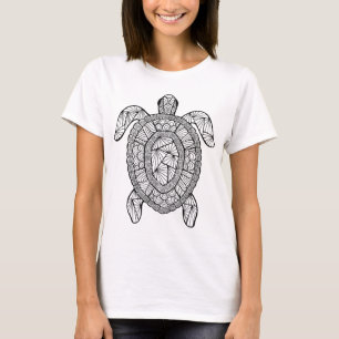 Inspirierte Schildkröte T-Shirt