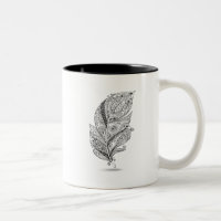 Inspirierte Stammes- Feder