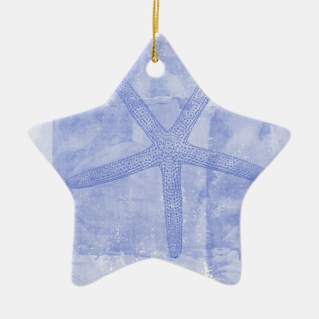 Inspirierte Strand-ThemaStarfish Keramikornament (Vorne)