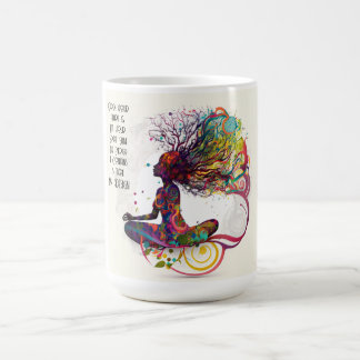Inspirierte Tasse für Frauen im offenen Herzen