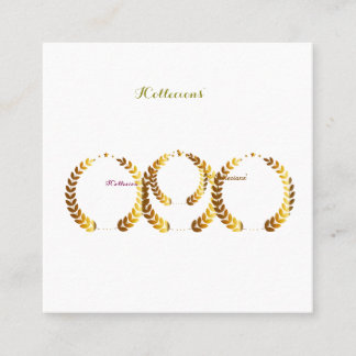 Inspirierte Visitenkarte