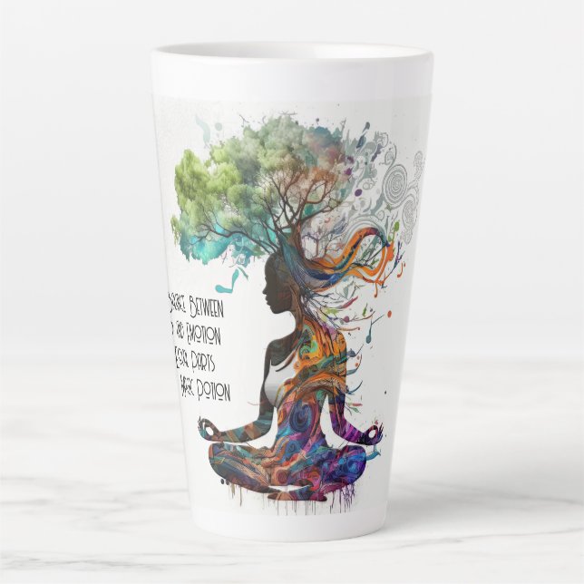 Inspirierte Woman Magic Tränke Latte Tasse (Vorderseite)