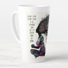 Inspirierte Woman Spirituelle Gem Latte Tasse